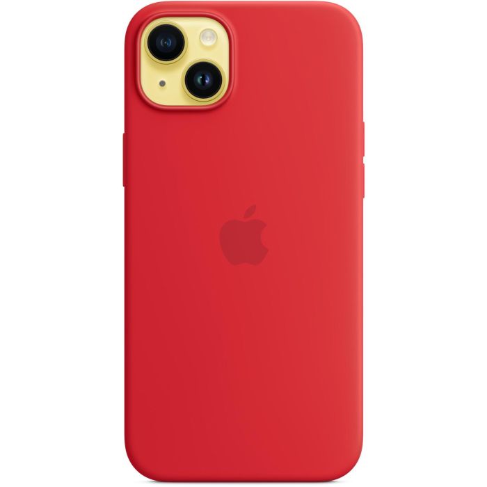 APPLE iPhone 14 Plus Silicone Case with MagSafe - (PRODUCT)RED 5 APPLE iPhone 14 Plus Silicone Case with MagSafe - (PRODUCT)RED 5