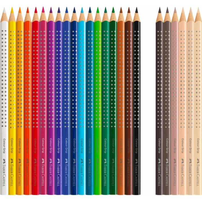 FABER-CASTELL Buntstift Jumbo Grip Skin Tones 18+6 1 FABER-CASTELL Buntstift Jumbo Grip Skin Tones 18+6 1