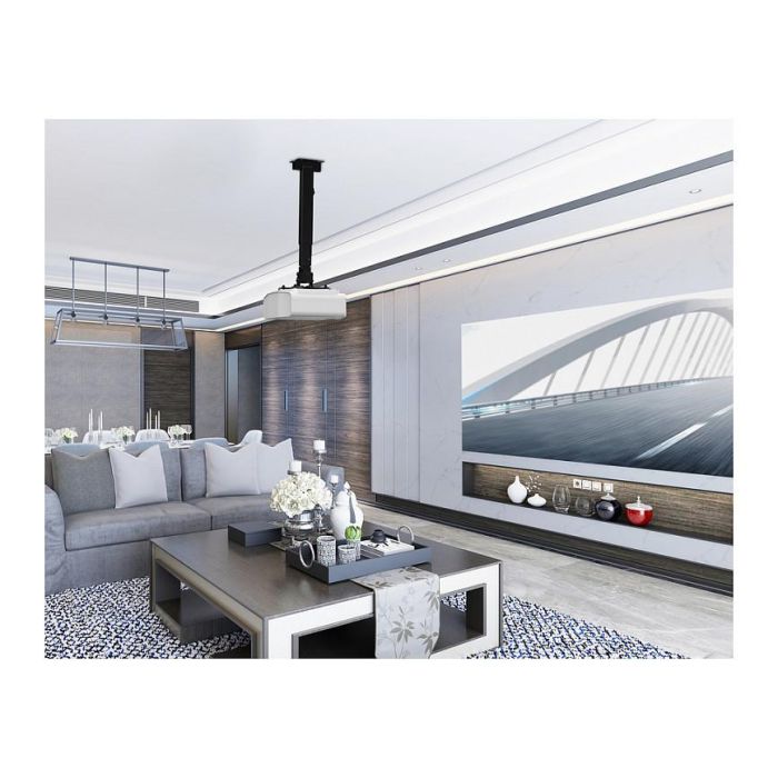 EQUIP Soporte de Techo/Pared Universal para Proyector, Negro, 20 kg 2