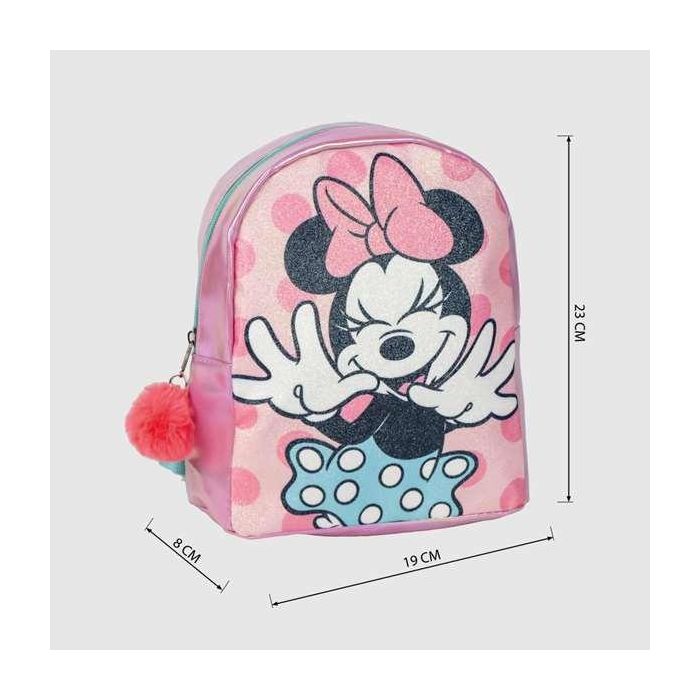 Mochila casual fantasia minnie 19.0 x 23.0 x 8.0 cm 4