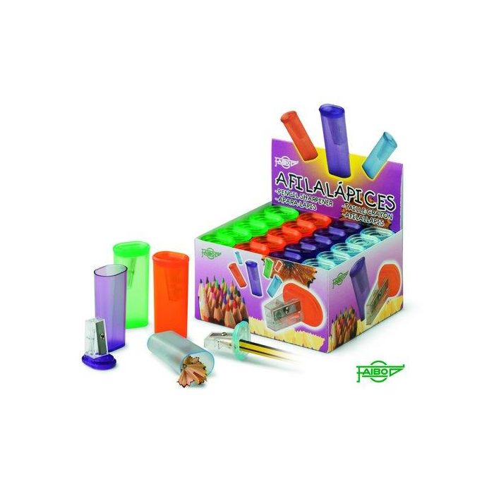 Afilalapiz Faibo Con Deposito Expositor De 20