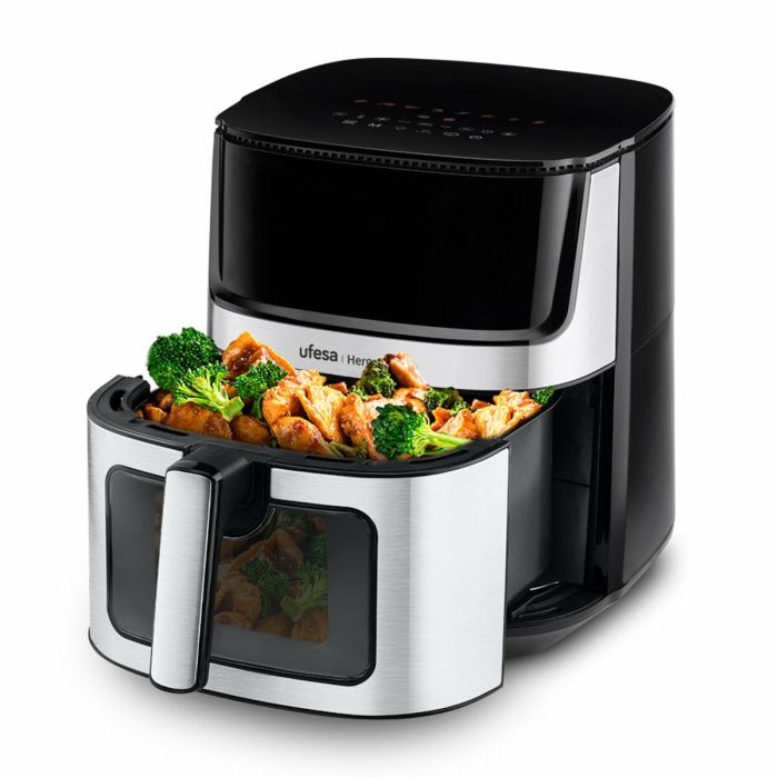 Freidora de Aire UFESA Negro 2000 W 8 L Freidora de Aire UFESA Negro 2000 W 8 L