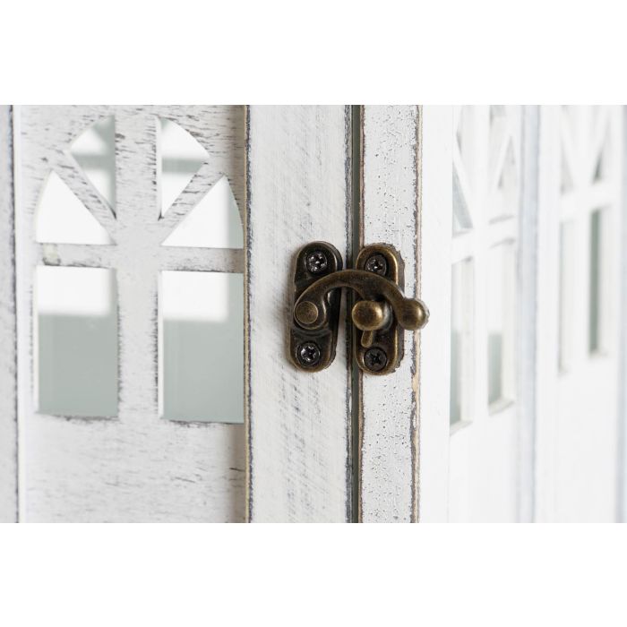 DKD Home Decor Farola Mediterraneo Blanco Gris 19 x 51 x 19 cm 2