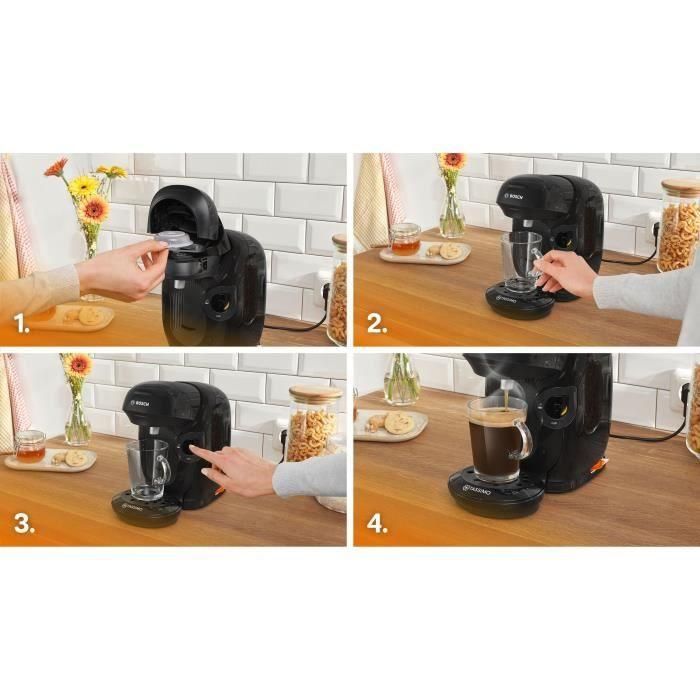 Cafetera multibebidas - BOSCH - TASSIMO - T11 Estilo negro - 1400 W 3 Cafetera multibebidas - BOSCH - TASSIMO - T11 Estilo negro - 1400 W 3