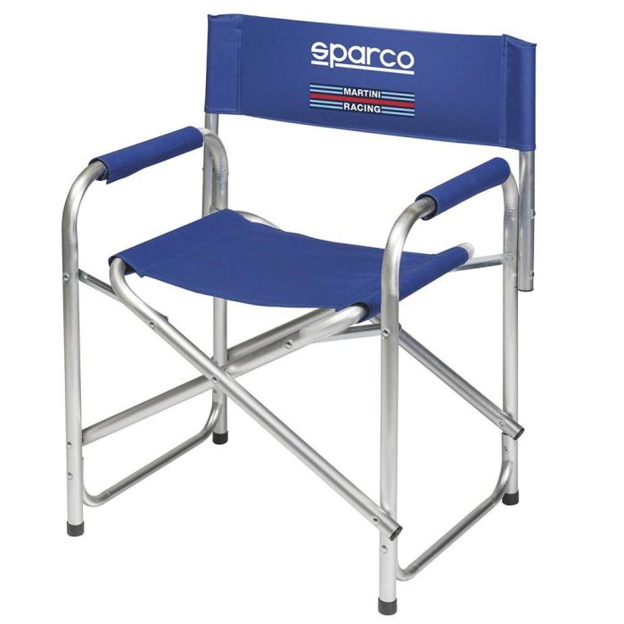 Silla Plegable Sparco Martini Racing Azul