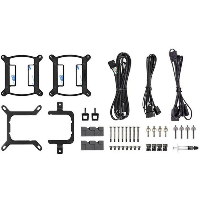 Thermaltake TH240 V2 Ultra Procesador Sistema de refrigeración líquida todo en uno 12 cm Negro 1 pieza(s) 8 Thermaltake TH240 V2 Ultra Procesador Sistema de refrigeración líquida todo en uno 12 cm Negro 1 pieza(s) 8