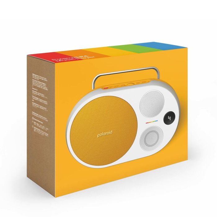 Altavoz Bluetooth Portátil Polaroid P4 Amarillo 4 Altavoz Bluetooth Portátil Polaroid P4 Amarillo 4
