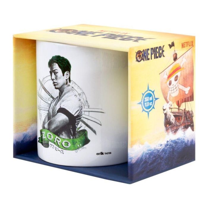 Taza Roronoa Zoro One Piece 350ml 1