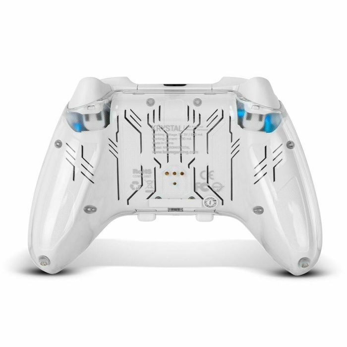 Krom NXKROMKRYSTAL Mando y Volante Inalámbrico Bluetooth/USB Transparente para Android, Nintendo Switch, PC, iOS 4