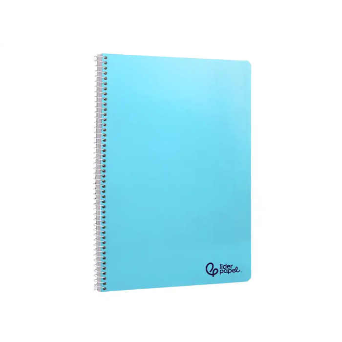 Liderpapel Smart Cuaderno espiral A4 tapa blanda 80 hojas 75gr cuadro 3 mm colores surtidos