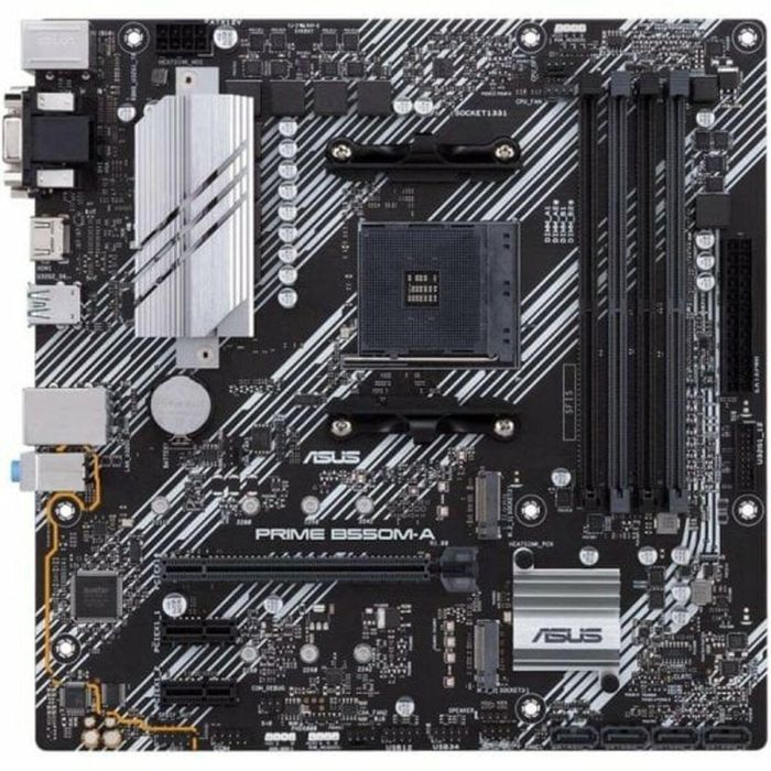 Asus 90MB14I0-M0EAYC Placa Base Prime B550M-A/CSM Micro ATX Socket AM4 para AMD Ryzen, PCIe 4.0, Dual M.2, USB 3.2, Aura Sync 2 Asus 90MB14I0-M0EAYC Placa Base Prime B550M-A/CSM Micro ATX Socket AM4 para AMD Ryzen, PCIe 4.0, Dual M.2, USB 3.2, Aura Sync 2