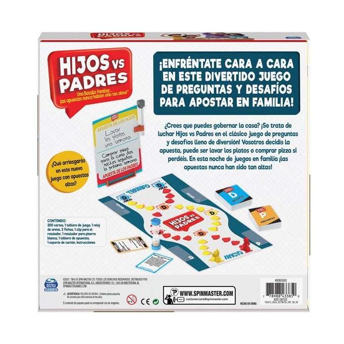 Juego De Mesa Hijos Contra Padres 6065093 Spin Master 4 Juego De Mesa Hijos Contra Padres 6065093 Spin Master 4