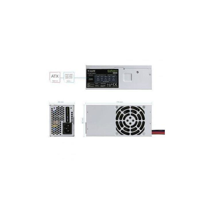 TOOQ FUENTE ALIMENTACION TFX TQEP-TFX500S-O 500W 2 TOOQ FUENTE ALIMENTACION TFX TQEP-TFX500S-O 500W 2