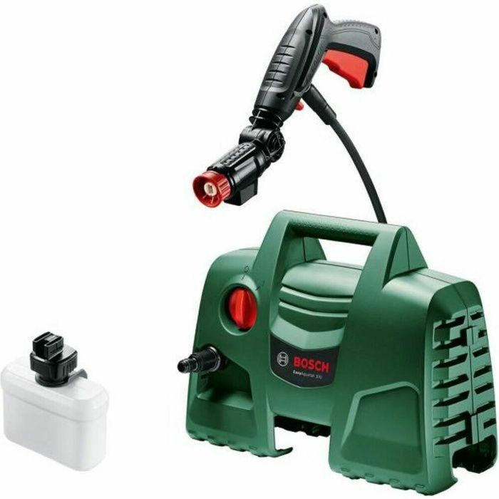 Bosch EasyAquatak 100 Hidrolimpiadora 100 bar de presión 1200 W | Boquilla espuma alta presión, montaje SDS sin herramientas, pistola 360° Bosch EasyAquatak 100 Hidrolimpiadora 100 bar de presión 1200 W | Boquilla espuma alta presión, montaje SDS sin herramientas, pistola 360°