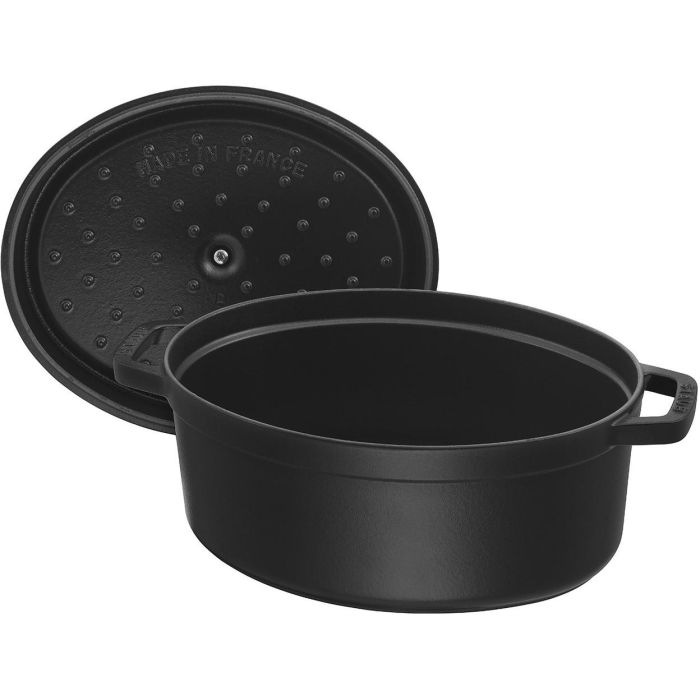 Staub La Cocotte 41cm oval schwarz. Gusseisen 1 Staub La Cocotte 41cm oval schwarz. Gusseisen 1