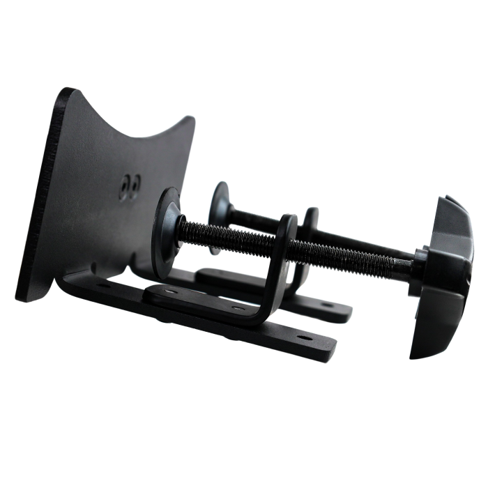 Phoenix technologies Brazo Articulado Doble Soporte Monitor Ajustable con Amortiguador de Gas, Doble Fijación, VESA 75/100mm