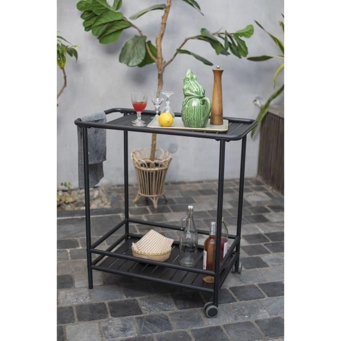 Carrito de jardín - LIVOO - GS163N - 61 x 42 cm - Negro 1 Carrito de jardín - LIVOO - GS163N - 61 x 42 cm - Negro 1