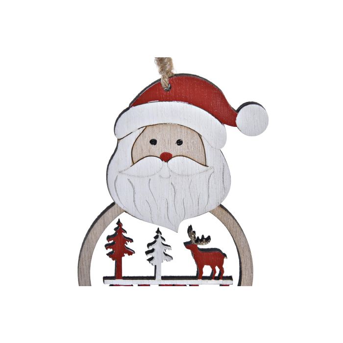 DKD Home Decor Decoración Colgante Navidad Tradicional MDF Rojo Natural Blanco Surtido 0.5x12x7.3 cm (24 Unidades) 1 DKD Home Decor Decoración Colgante Navidad Tradicional MDF Rojo Natural Blanco Surtido 0.5x12x7.3 cm (24 Unidades) 1