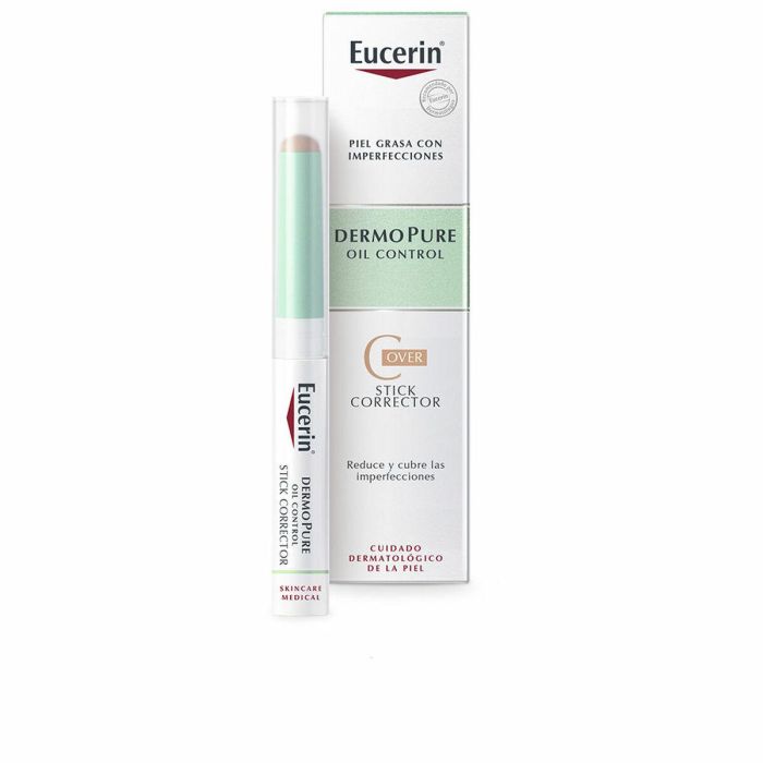Eucerin DERMOPURE oil control stick corrector maquillaje para piel grasa/acnéica, 2g