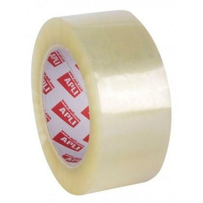 Cinta Adhesiva Apli Transparente 48 mm x 132 m (6 Unidades) 1 Cinta Adhesiva Apli Transparente 48 mm x 132 m (6 Unidades) 1