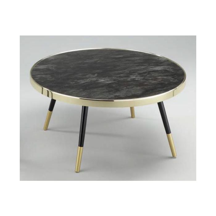 Mesa Centro Urban DKD Home Decor Dorado Negro 50 x 41.5 x 110 cm 1