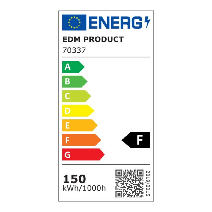 Foco proyector led 150w 12300lm 6400k luz fria 35x31x4,5cm edm 1