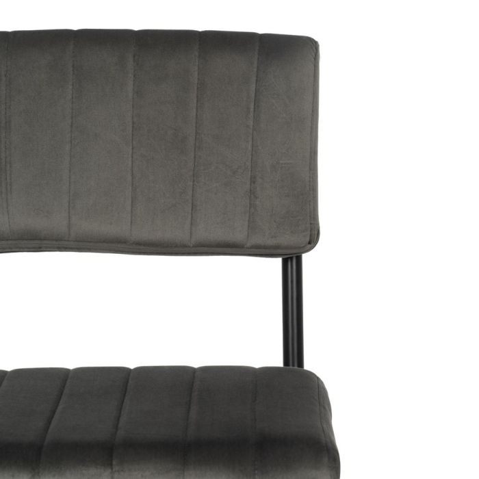 Taburete Taupe Tejido-Metal Contract 44 X 50 X 115 cm