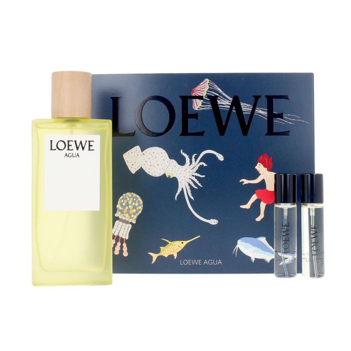 Loewe Agua loewe eau de toilette 100 ml vaporizador + miniatura 10 ml + agua drop 10 ml