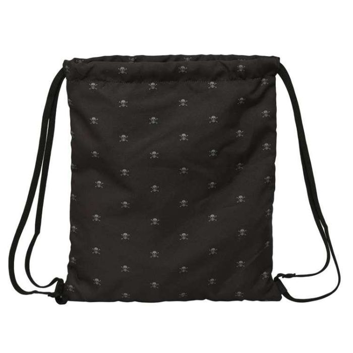 Bolsa Mochila con Cuerdas Safta California Negro 35 x 40 x 1 cm 2 Bolsa Mochila con Cuerdas Safta California Negro 35 x 40 x 1 cm 2