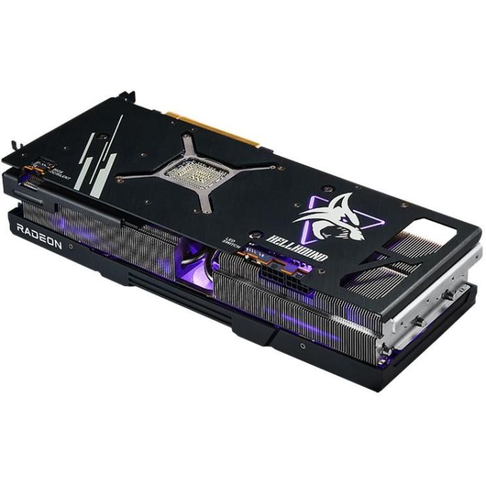 PowerColor RX 7900 XTX 24G-L/OC Radeon Hellhound OC 24GB GDDR6 Triple Ventilador PCI Express 4.0 Gaming 5