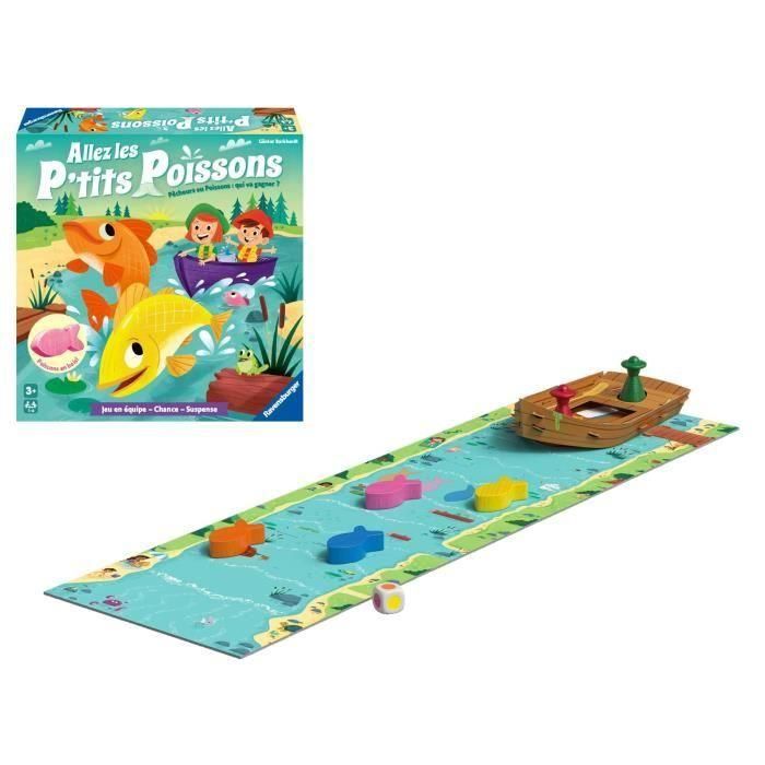 Ravensburger RAV4005556209910 Vamos pececito - Juego de Mesa Infantil para 3+ años 1