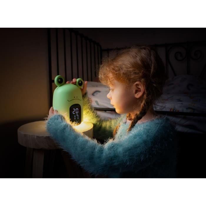 Trevor, despertador y luz nocturna RKIDSFROG BIGBEN Rana 5 Trevor, despertador y luz nocturna RKIDSFROG BIGBEN Rana 5