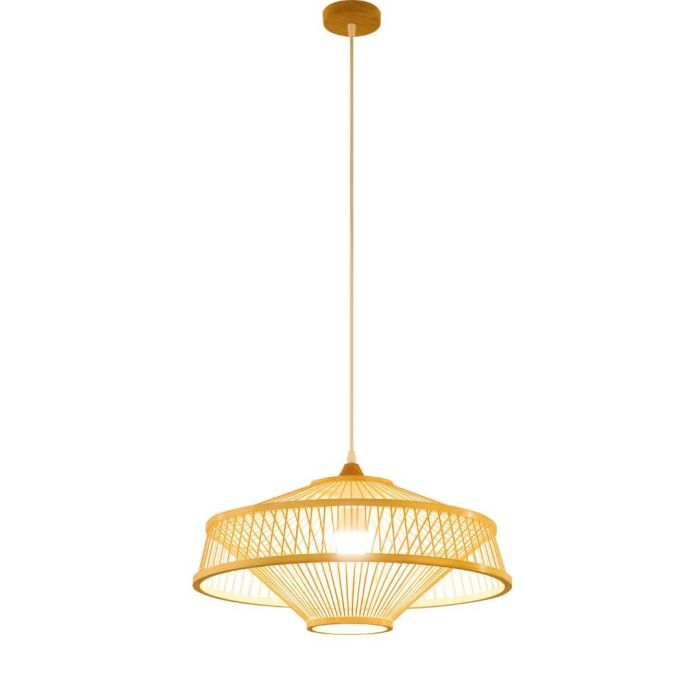 Lampara Techo Urban DKD Home Decor Natural 50 x 23 x 50 cm 2 Lampara Techo Urban DKD Home Decor Natural 50 x 23 x 50 cm 2