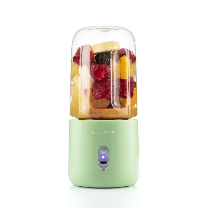 Batidora de Vaso Portátil Recargable Blendyr InnovaGoods 4 Batidora de Vaso Portátil Recargable Blendyr InnovaGoods 4