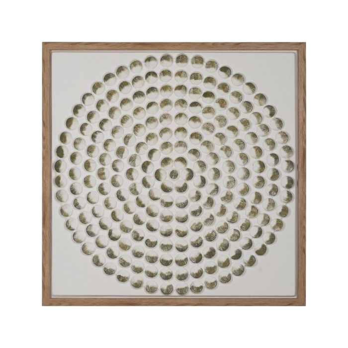 Cuadro Marrón Beige 93 x 3 x 93 cm 1