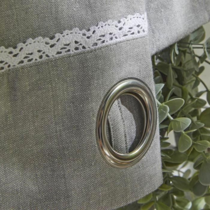 Today TOD1700239379894 Cortina CHARME Chambray Capucine 140 x 240 cm 3 Today TOD1700239379894 Cortina CHARME Chambray Capucine 140 x 240 cm 3