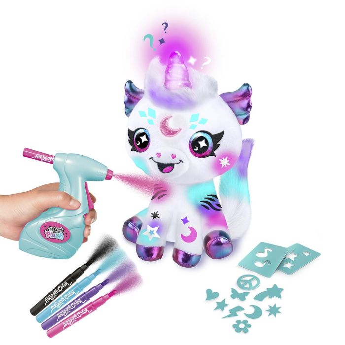 Unicornio magico para colorear. personaliza tu peluche con spray tus rotuladores y plantillas. lavalo y hazlo de nuevo! 32x11.4x30 cm Unicornio magico para colorear. personaliza tu peluche con spray tus rotuladores y plantillas. lavalo y hazlo de nuevo! 32x11.4x30 cm