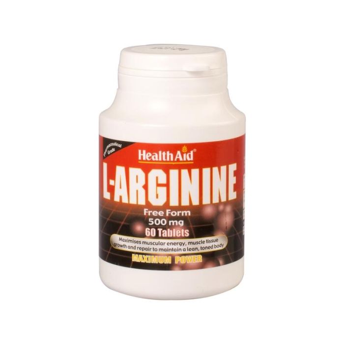 L-Arginina 500 Mg