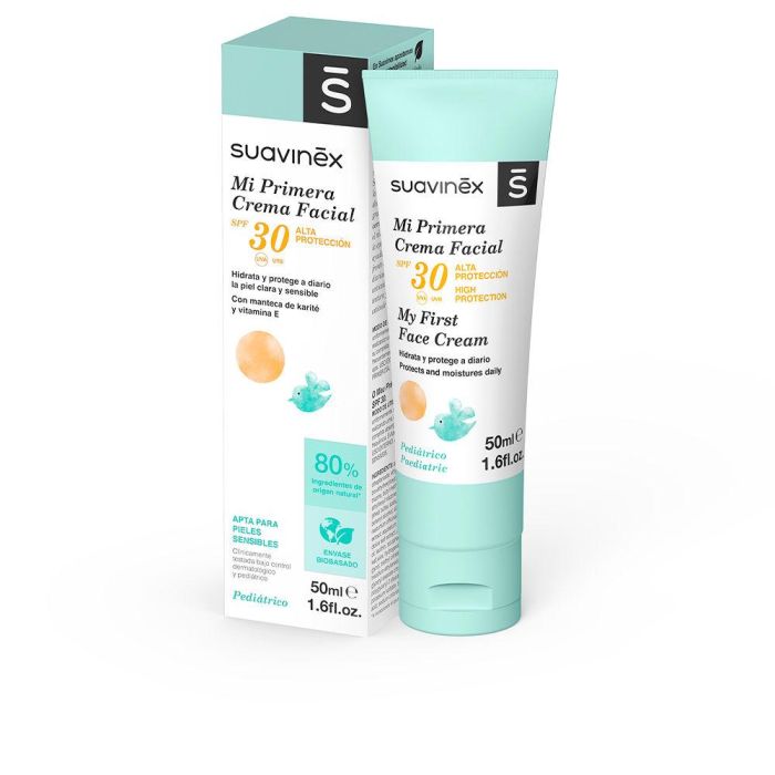 Suavinex Crema Facial Antipolución SPF 30 para Bebés 50 ml Suavinex Crema Facial Antipolución SPF 30 para Bebés 50 ml