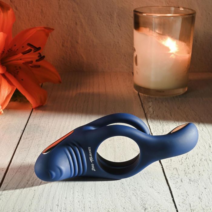 Anillo para el Pene Zero Tolerance Azul 10 Anillo para el Pene Zero Tolerance Azul 10