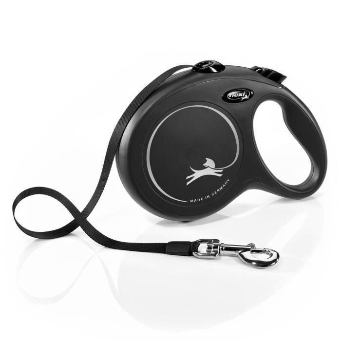 Correa Flexi New Classic L Cinta 8M Negro 1 Correa Flexi New Classic L Cinta 8M Negro 1