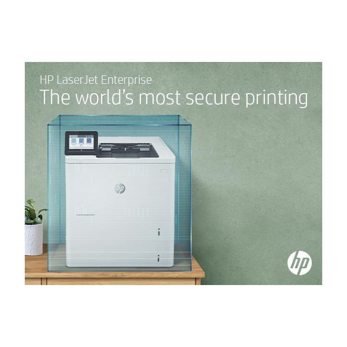 HP M611dn Impresora Láser Enterprise Dúplex con Red, JetIntelligence para Documentos Profesionales y Seguridad Avanzada 3