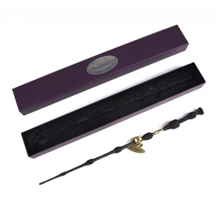 The Noble Collection Réplica Varita de Albus Dumbledore pintada a mano, con caja de colección y placa identificativa de Harry Potter 1 The Noble Collection Réplica Varita de Albus Dumbledore pintada a mano, con caja de colección y placa identificativa de Harry Potter 1
