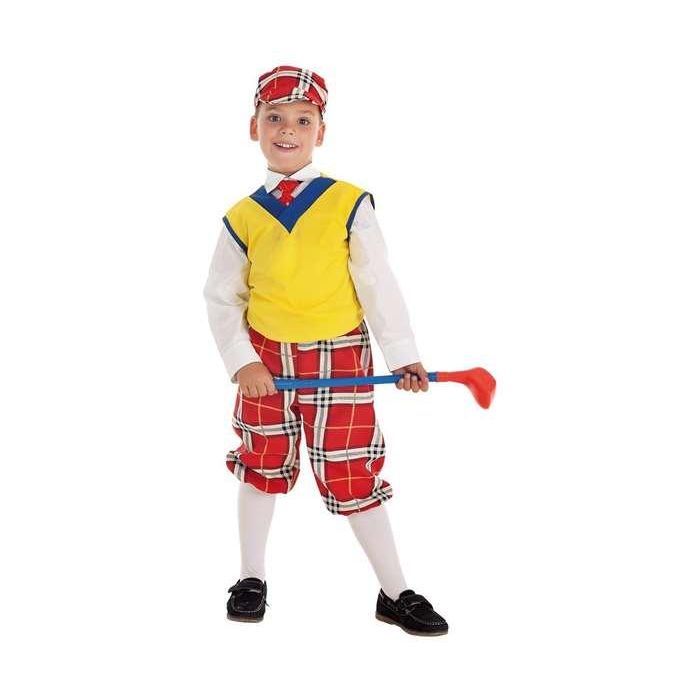 Disfraz infantil jugador golf talla 3 (7-9 años)