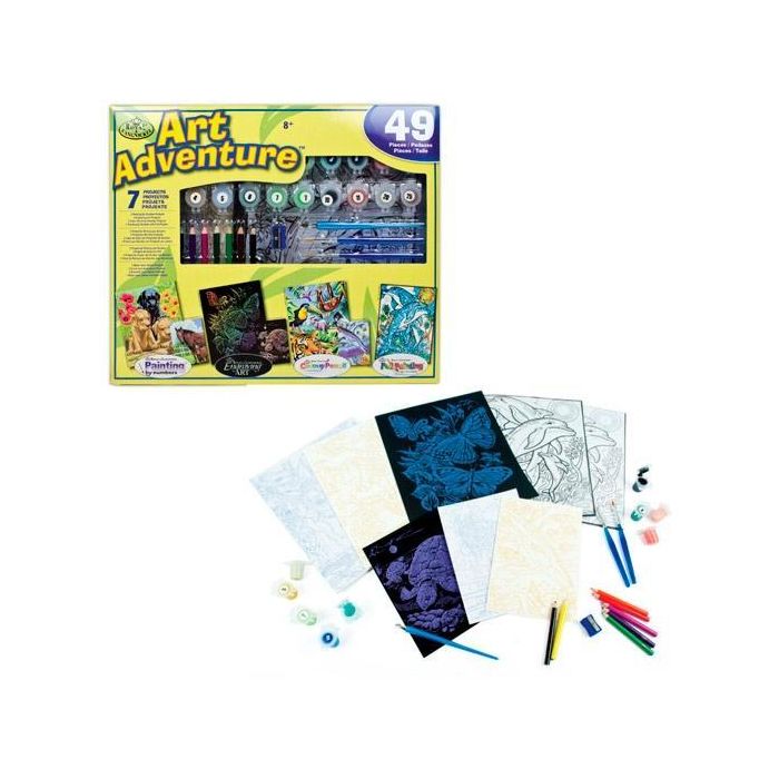 Royal Langnickel Juego De Arte Adventure Super Value 7 Proyectos Royal Langnickel Juego De Arte Adventure Super Value 7 Proyectos