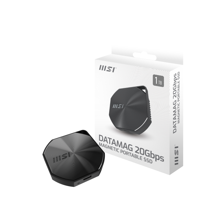 MSI DATAMAG 20GBPS 2TB unidad externa de estado sólido USB Tipo C USB 3.2 Gen 2x2 Negro 1 MSI DATAMAG 20GBPS 2TB unidad externa de estado sólido USB Tipo C USB 3.2 Gen 2x2 Negro 1