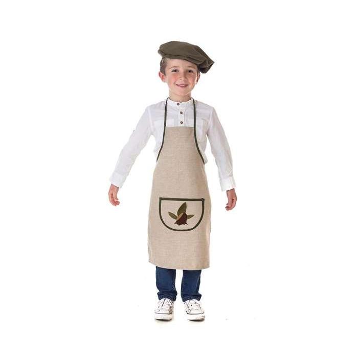 Castañero beige hojas-castaña talla 1 (3-5 años) Castañero beige hojas-castaña talla 1 (3-5 años)