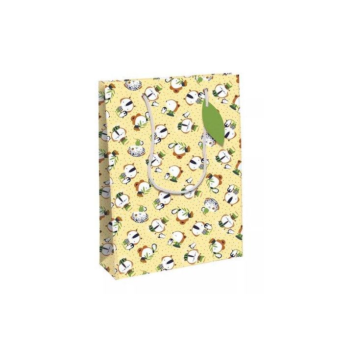 Bolsa De Papel Clairefontaine Excellia Decorado C/Asas 33X27X14Cm Colegas Pack De 6