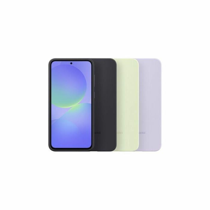 Samsung Funda Silicona para Galaxy A36 5G, Carcasa Protectora Anti-desgarro y Resistente al Desgaste, Color Verde Claro 1