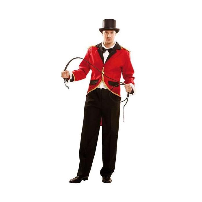 My Other Me Disfraz de Presentador de Circo Color Oro Talla M-L. Traje para Espectáculos Fabricado 100% Poliéster. Apto para Edad de 3 años a Adulto.